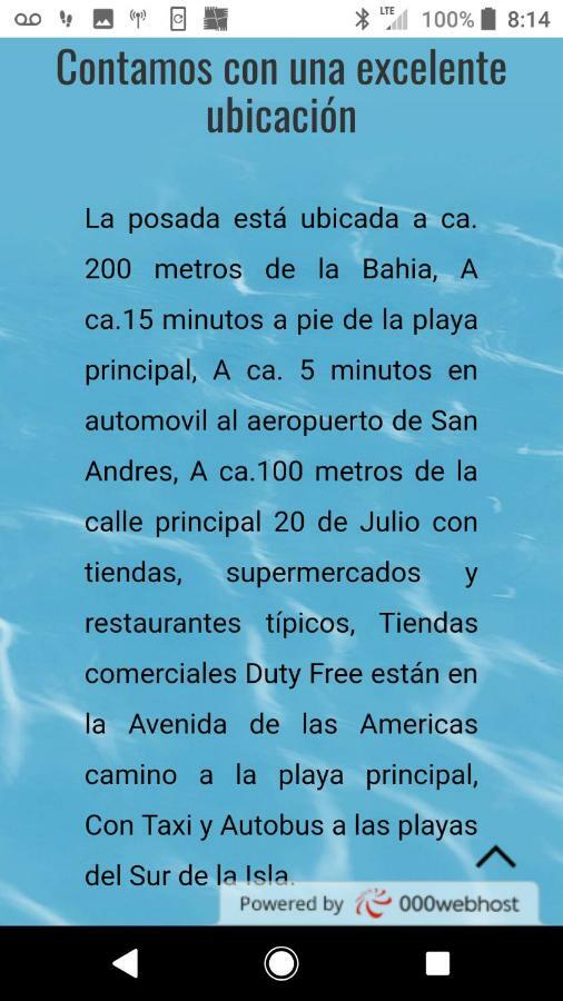 Posada Miss Joyce House San Andres  Ngoại thất bức ảnh